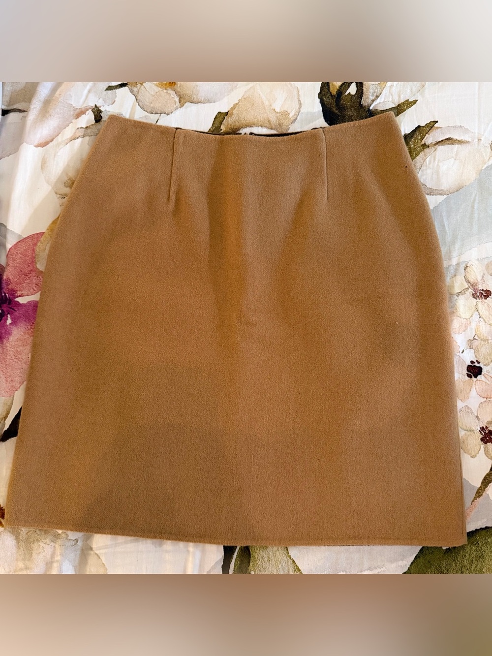 Kate Hill Camel/Tan Skirt Size 10